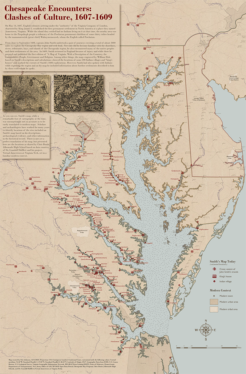 John Smith map